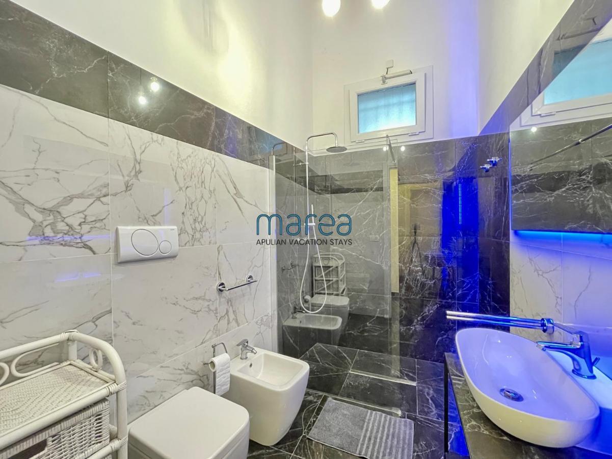 Villa Nauna, Fronte Mare Con Giardino E Terrazzo - Marea Collection Nardò Exteriör bild