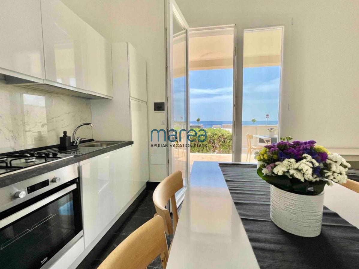 Villa Nauna, Fronte Mare Con Giardino E Terrazzo - Marea Collection Nardò Exteriör bild