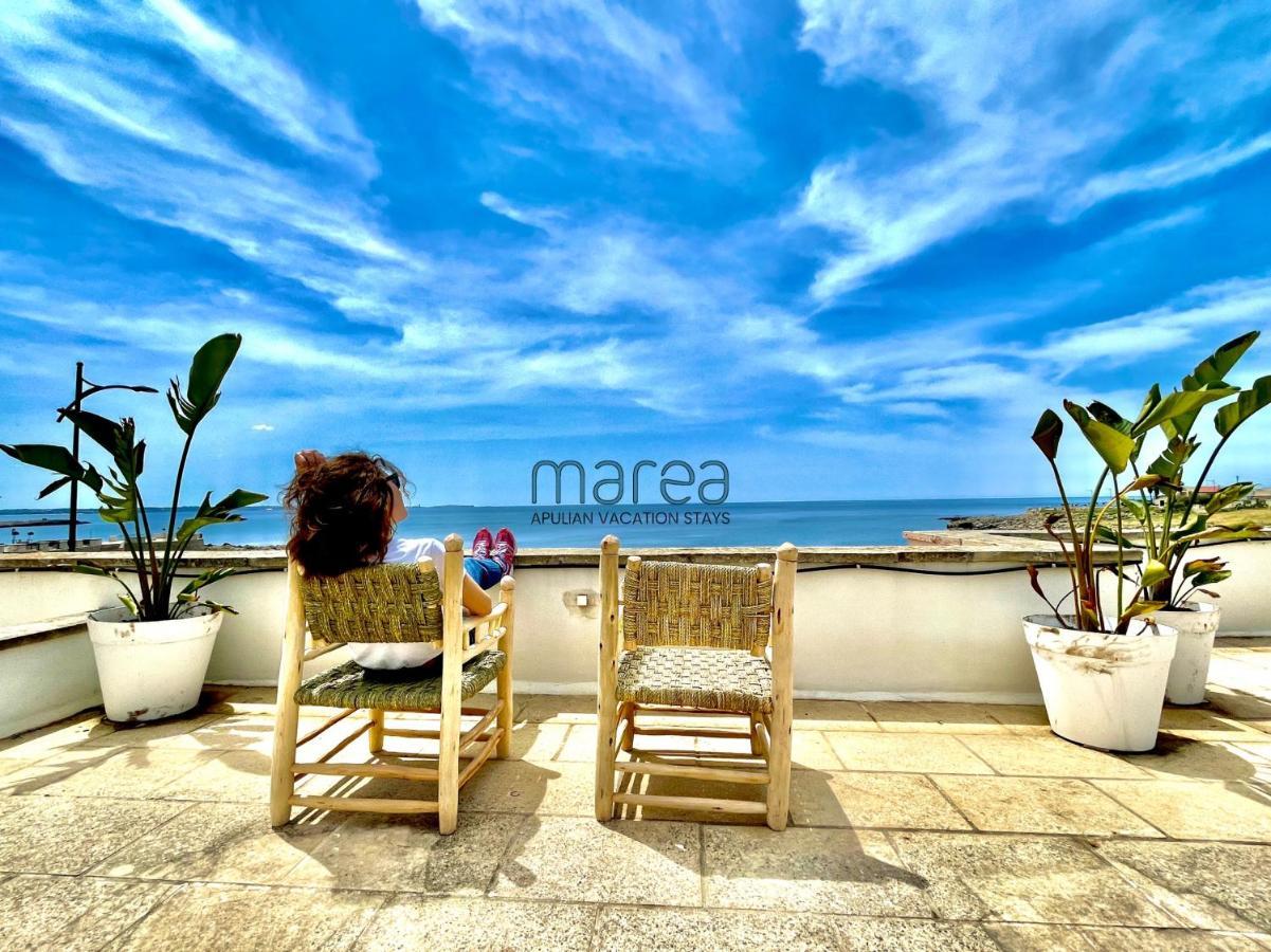 Villa Nauna, Fronte Mare Con Giardino E Terrazzo - Marea Collection Nardò Exteriör bild