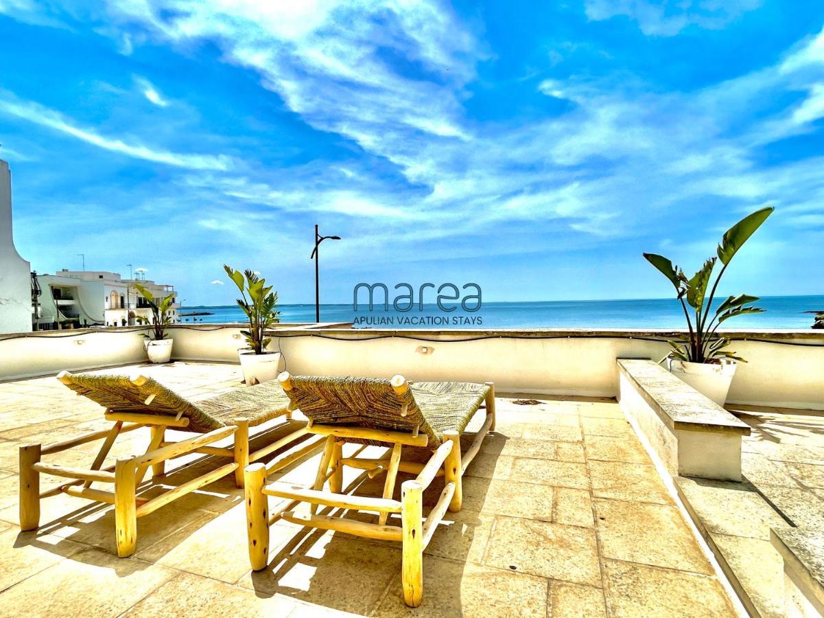 Villa Nauna, Fronte Mare Con Giardino E Terrazzo - Marea Collection Nardò Exteriör bild