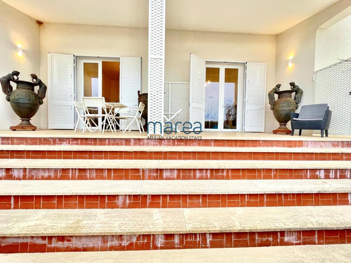 Villa Nauna, Fronte Mare Con Giardino E Terrazzo - Marea Collection Nardò Exteriör bild