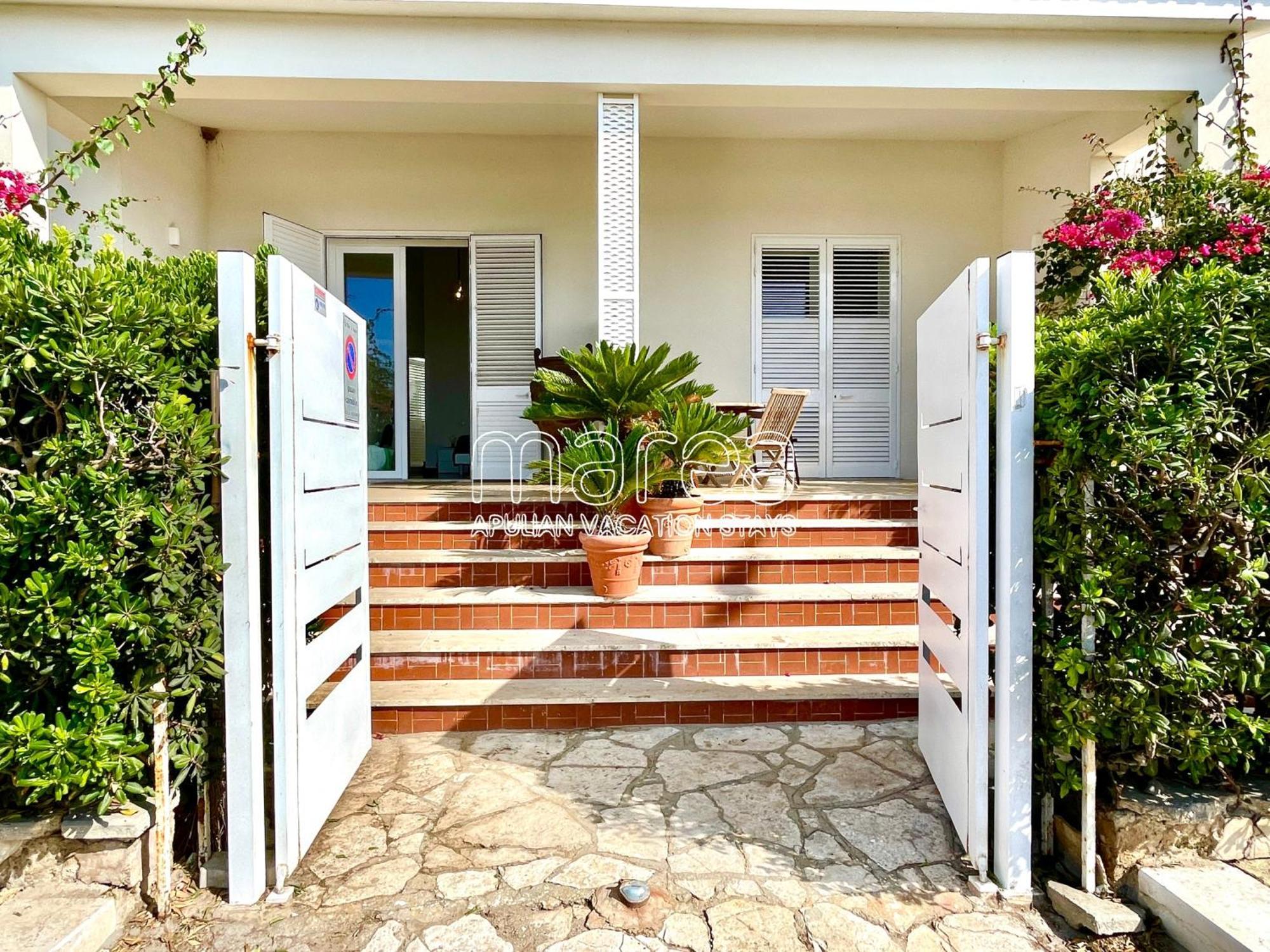 Villa Nauna, Fronte Mare Con Giardino E Terrazzo - Marea Collection Nardò Exteriör bild