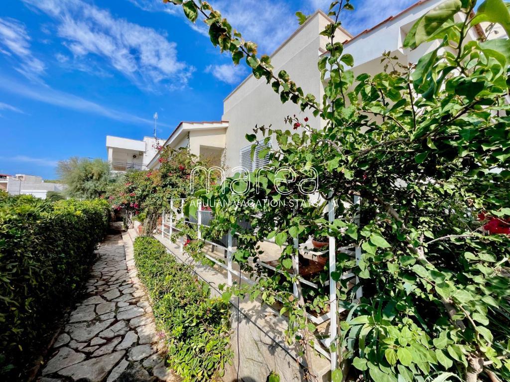 Villa Nauna, Fronte Mare Con Giardino E Terrazzo - Marea Collection Nardò Exteriör bild